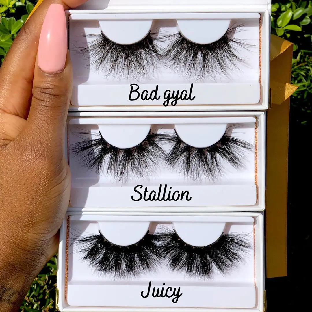 

wholesale colorful 3d mink fur eyelashes vendor