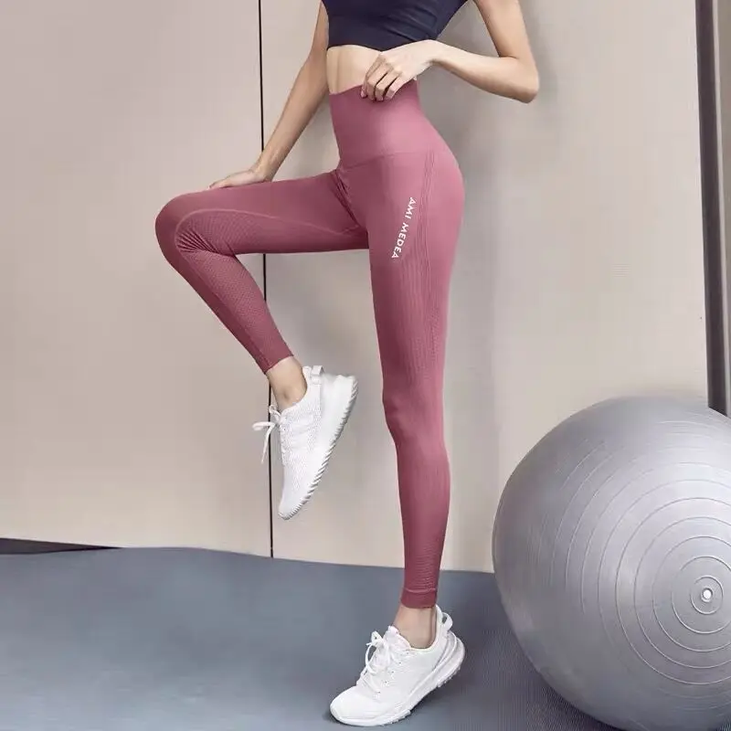 

Tummy Control Yoga Pants Women Seamless Leggings Fitness Gym Tights Push Up Sports Leggings High Waist Workout Sportswear