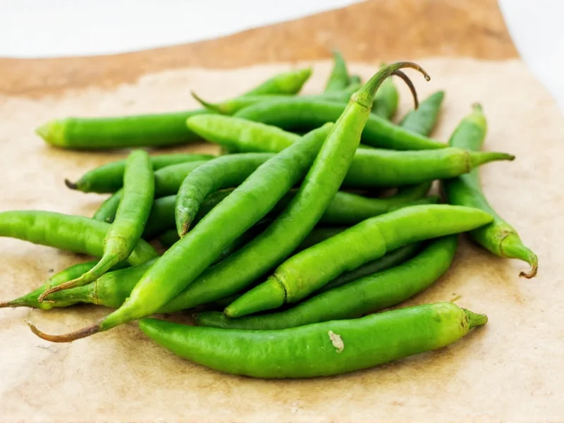 thai green chili substitute