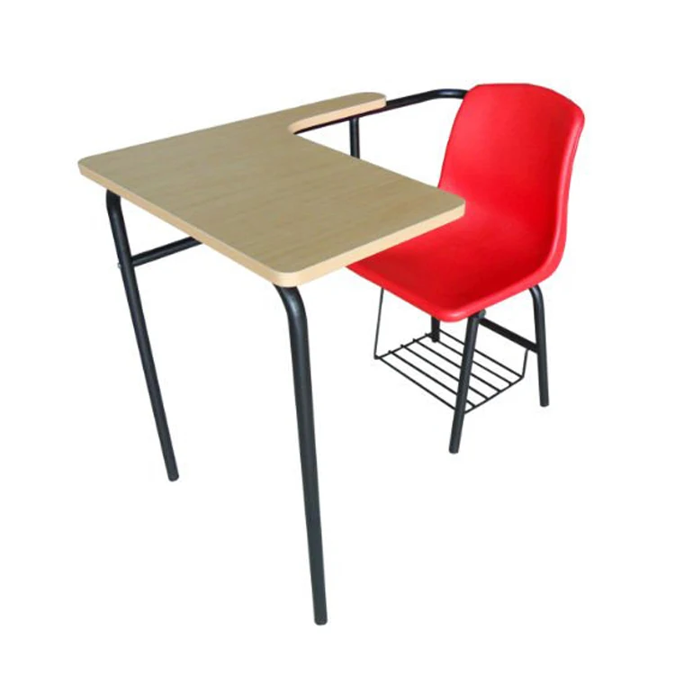 
Single Student desk with PP seat chair 