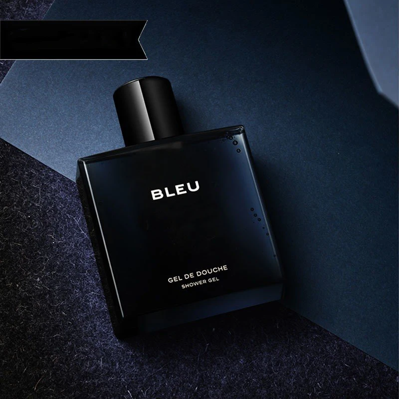 

in stock Men Fragrance 100ML Blue Bottle Perfume Spray 3.4FL.OZ. Men Cologne Fresh Clean Woody Scented Free Shipping