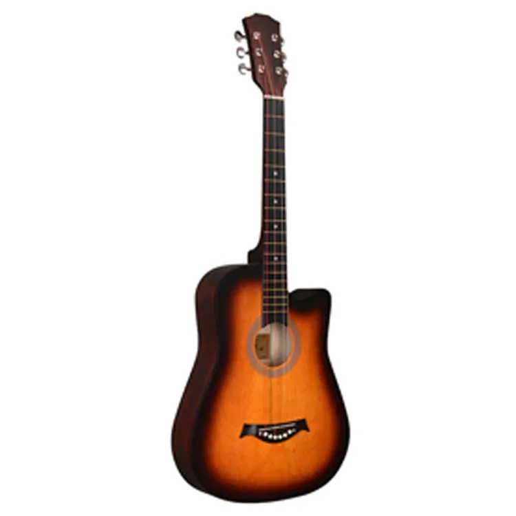 

China made 38inch special cherry color acoustic guitar, Blue,black,purple,bls,sunburst,rds,brown