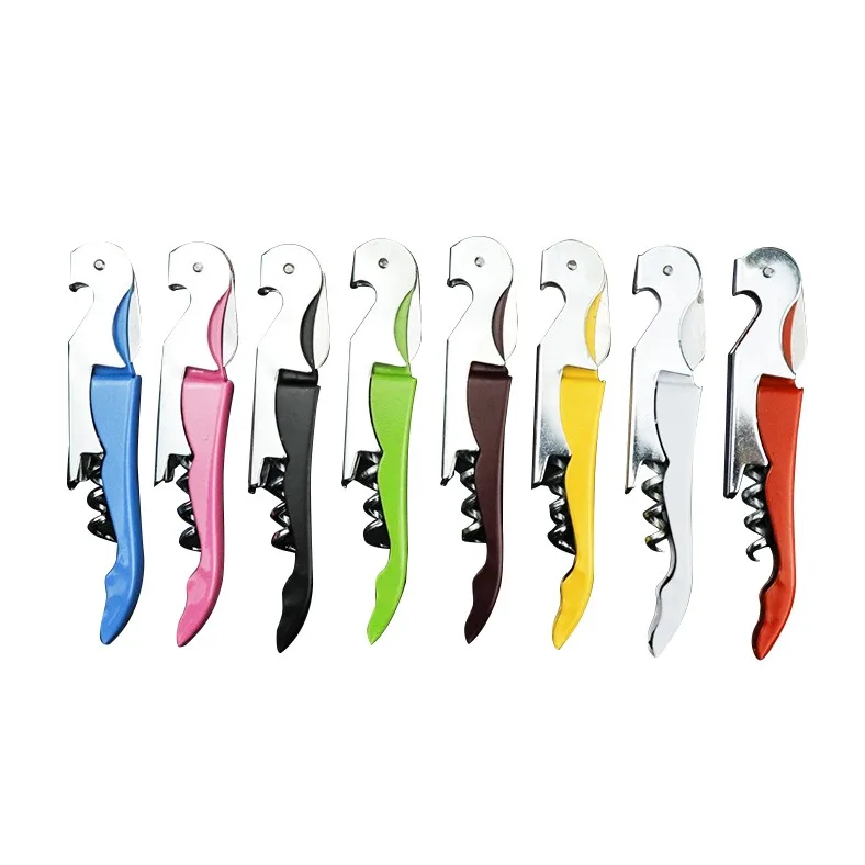 

Multi-functional Sea Horse Shaped Corkscrew Stainless Steel Wine Bottle Opener, 8 colors and could be customized