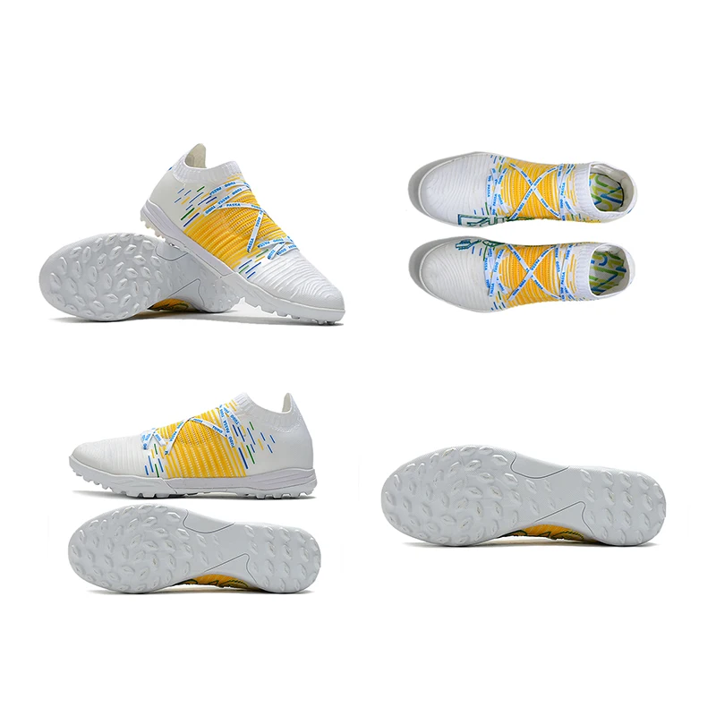 

New Outdoor Soccer Shoes Woman For Men High Top Football Shoes Custom Logo Football Boots Outdoor