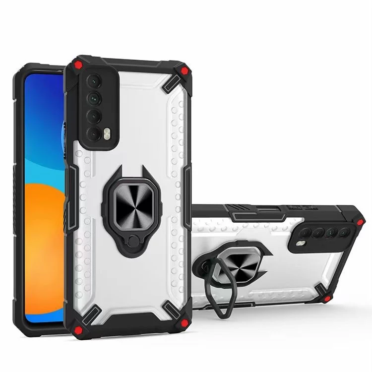 

Transparent wholesale lens, TPU+PC with ring protection, customizable phone case