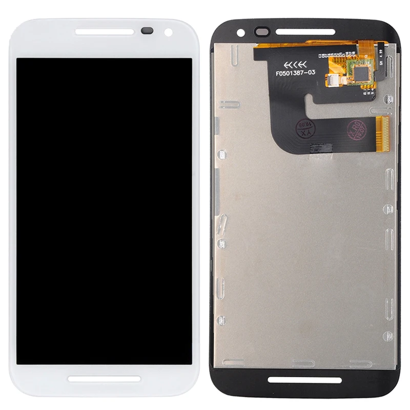 

5.0" LCD For Motorola G3 XT1544 XT1543 Lcd Display Touch Screen Digitizer Assembly For Moto G3 XT1540 xt1541 xt1550 Lcd Display, White black