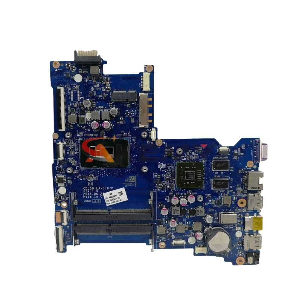 

CDL50 LA-D707P For HP Notebook 15-AY 15-AC Series Laptop Motherboard With I3-7th Gen I5-7th Gen I7-7th Gen CPU mainboard w/ VGA