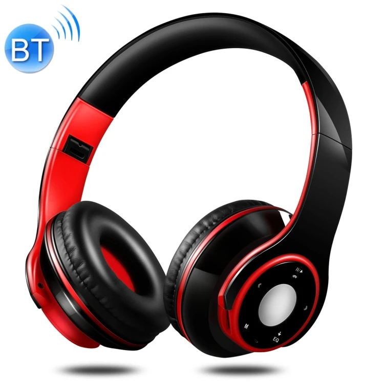 

SG-8 BT 4.0 + EDR Headphones Wireless Over-ear TF Card FM Radio Stereo Music Headset with Mic for PC Mobile Phones