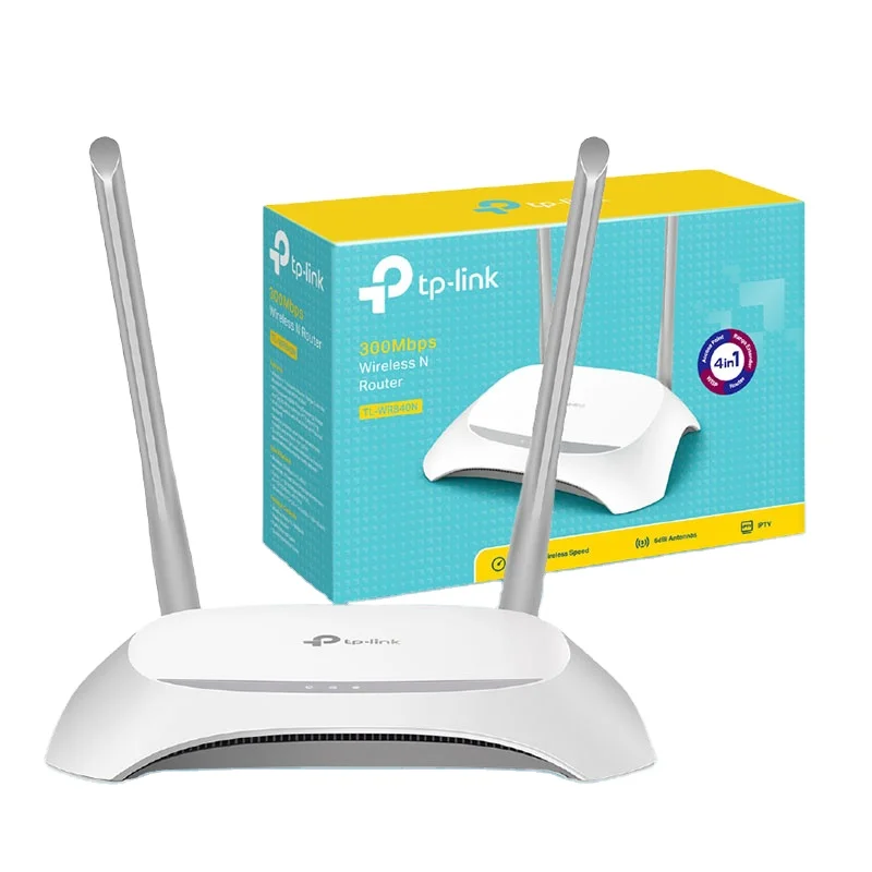 

Tp-link TL-WR841N WR840N 300Mbps Wireless N Speed tp link wifi router with English Package English Version Easy Setup and Use