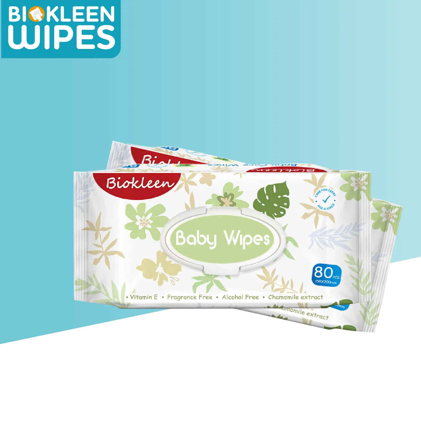 

Factory Private Label Wet Newborn Baby Wipes With Flip Top Organic Wet Cleaning Pure Water Based Cotton Plant Lid Cover wipes