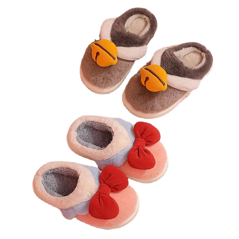 

Hot Selling Good Quality Cotton Warm Slippers Ladies Slippers 2021 Slides, Solid color