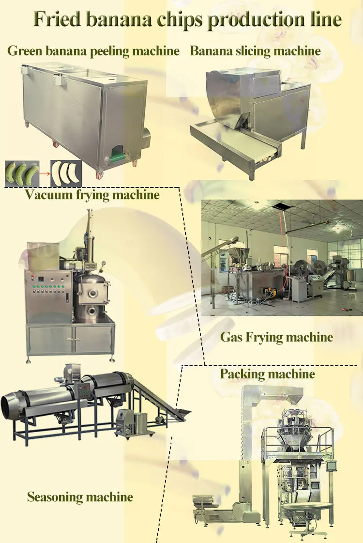 Small Scale Plantain Coconut Chips Making Production Machine Banana Chips Frying Machine Automatic manufacture