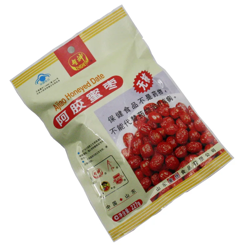 Supply export china best quality Dried Fruit Ajiao Ho<em></em>neyed Date