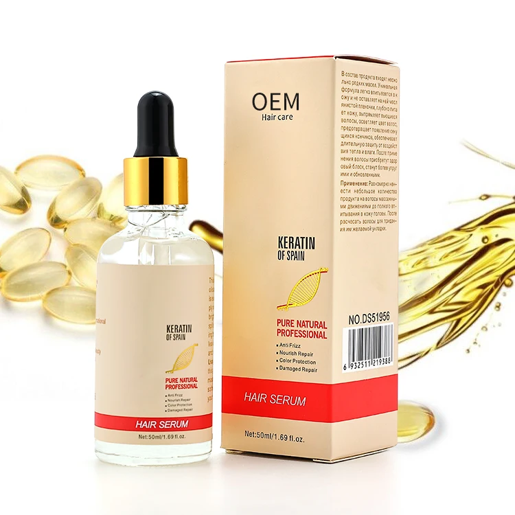 

Private Label Essential Repair Hair Styling Treatment Moisturizing Smoothing Anti Dry Natural Hair Serum Oil