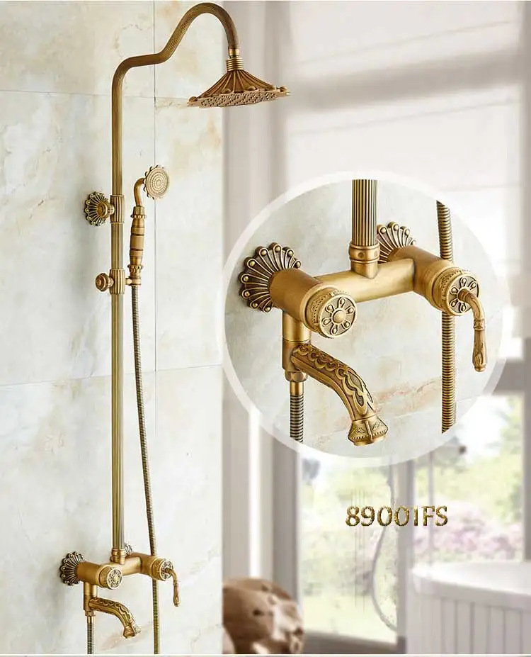 Top Sales Single Handle Brass Golden Hotel Shower Water Mixer