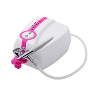 

Free Shipping Portable Foundation Airbrush Kit Machine Mini Airbrush Compressor for Makeup Set and Nails