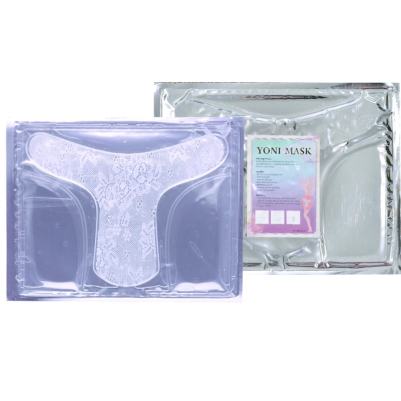 

Private Label Yoni Moisturizing Sheet Mask Herbal Extract Private T Membrane Female Vagina Care Spa for Health and Beauty, White