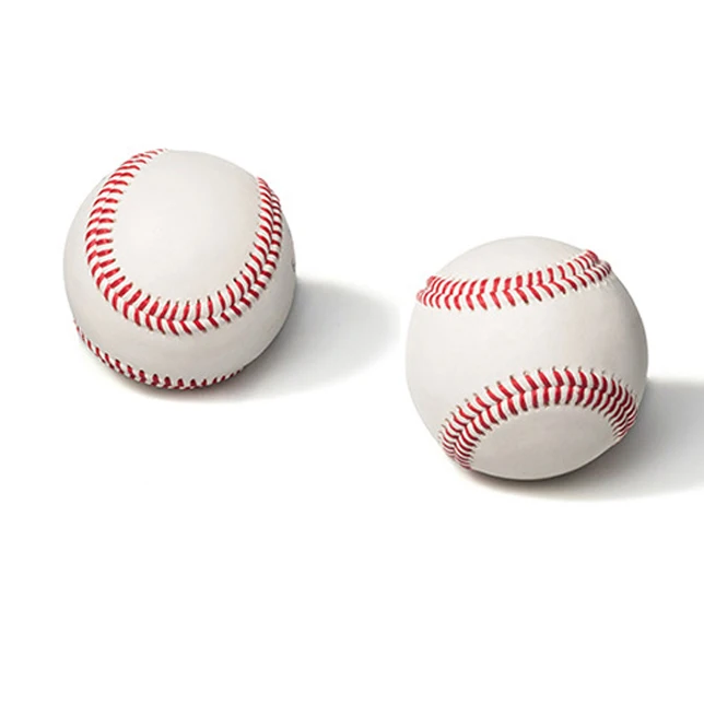 

Wholesale  bulk PVC PU leather baseballs ball baseball with Cork Core, Customized