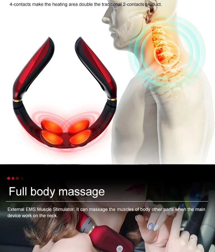 New Products Portable Neck Therapy Instrument Neck Massager
