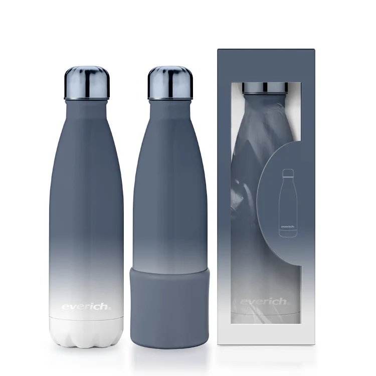

Hot Selling 18/8 Leak-Proof Double Walled Vacuum Insulated Flask Stainless Steel Sports Cola Shape Water Bottle with Custom Logo, Customized color