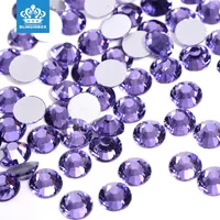 

New Purple Color Flatback Rhinestone Nail Art Rhinestone For Nail Art Decoration