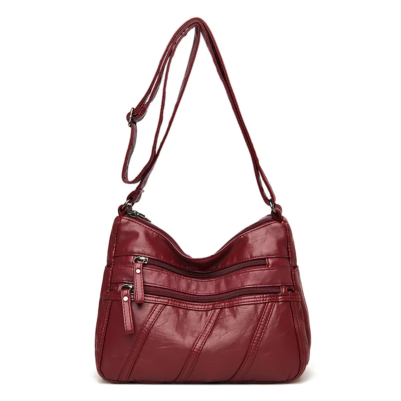 

2022 fashion luxury lady bag lady messenger bag soft leather Women's shoulder bag