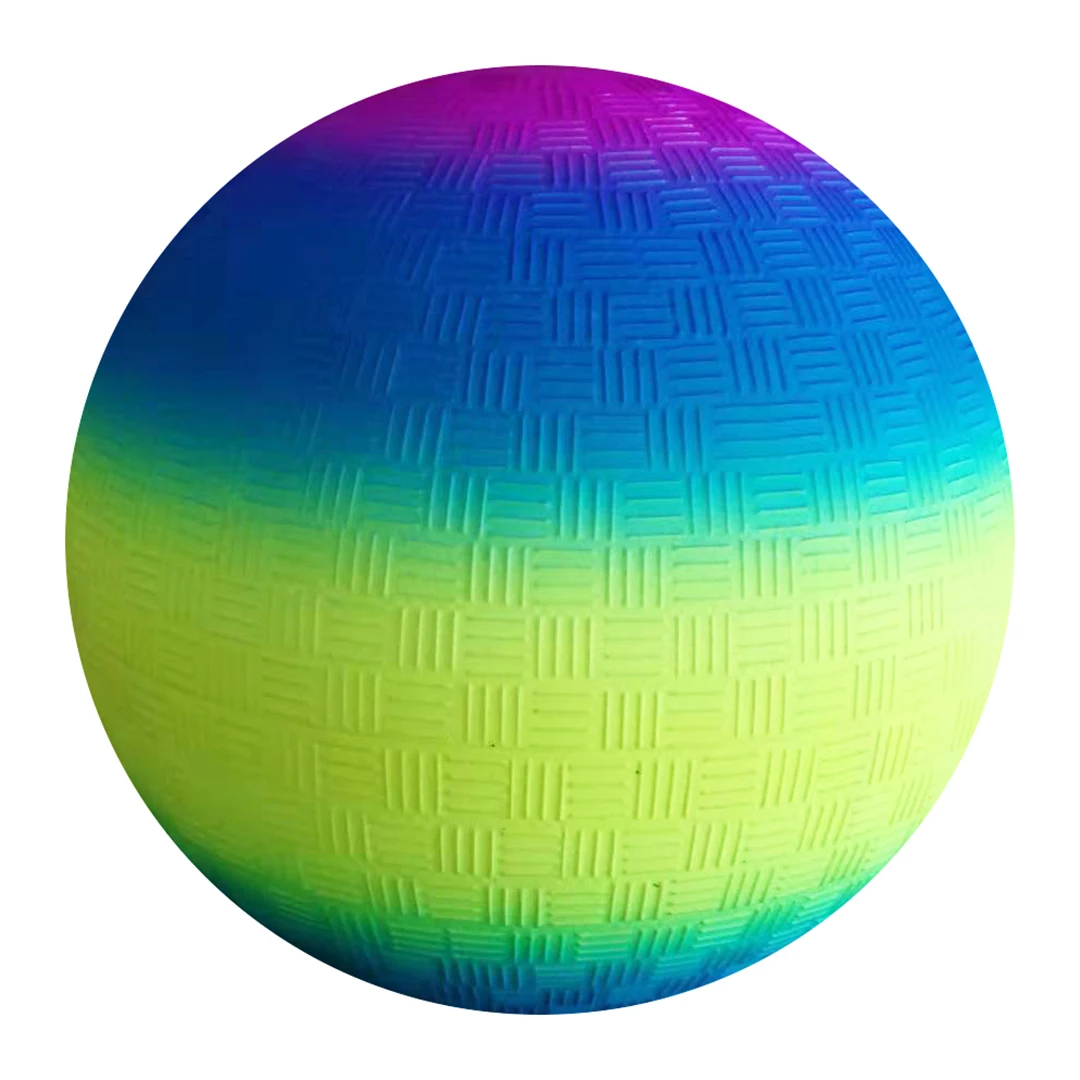 Actearlier Pvc Playground Ball Pvc Toy Rainbow Balls Wholesale Cheap