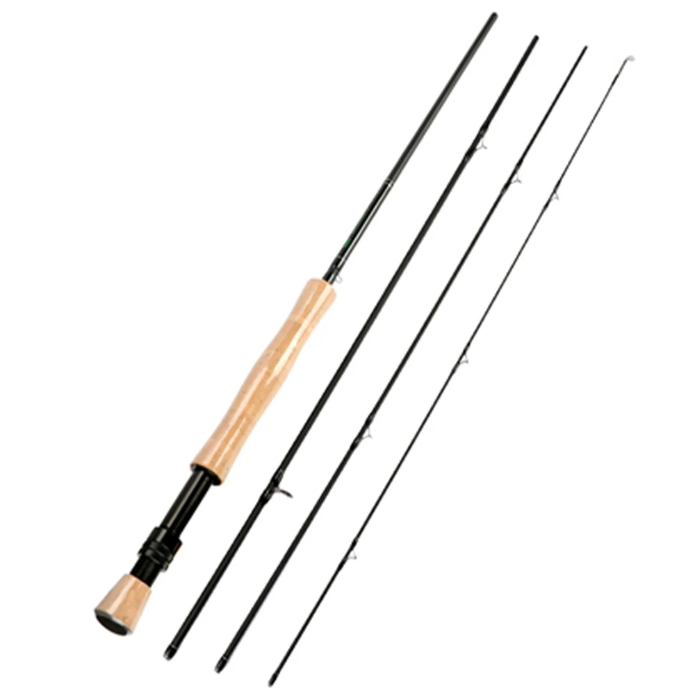 

Newbility high quality 4 section 30T AA cork handle 7ft 9ft fly fishing rods
