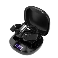 

Tinderala Sport Headphone Bluetooth V5.0 Wireless Earphone Tws Ear Hook Music Headset IPX5 Waterproof Running Earbud With Mic