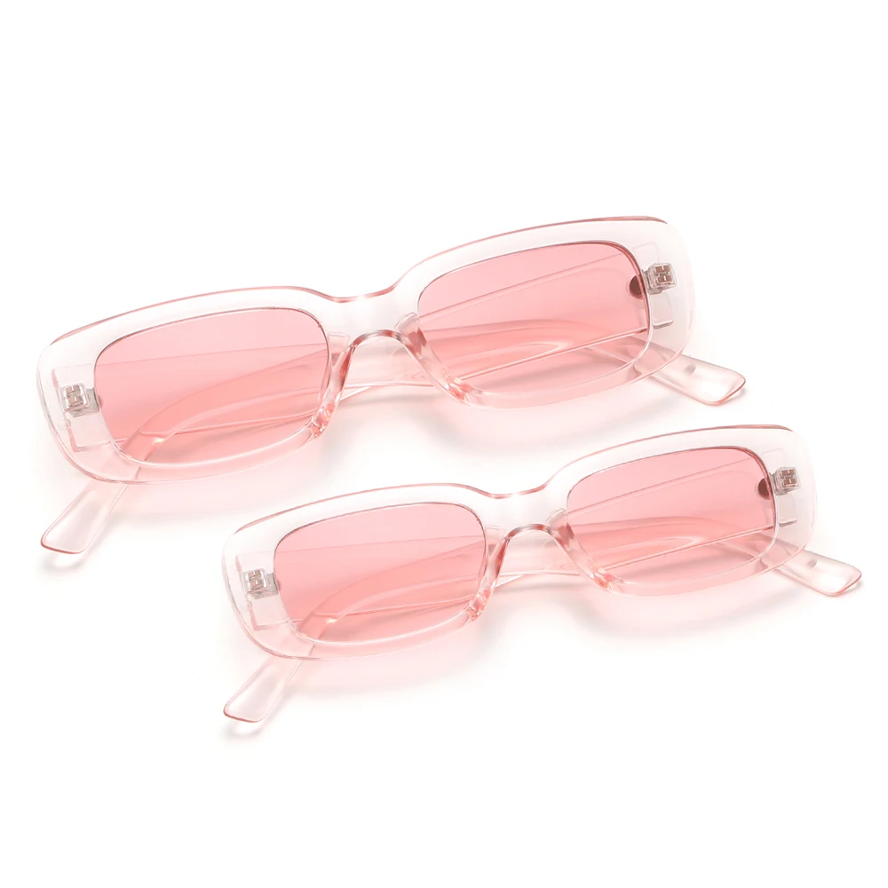 

THREE HIPPOS 1 Set 2 pcs Matching Mother and Daughter Small Shades Square Kids Sun Glasses Mommy and Me Sunglasses 2021, 6 colors