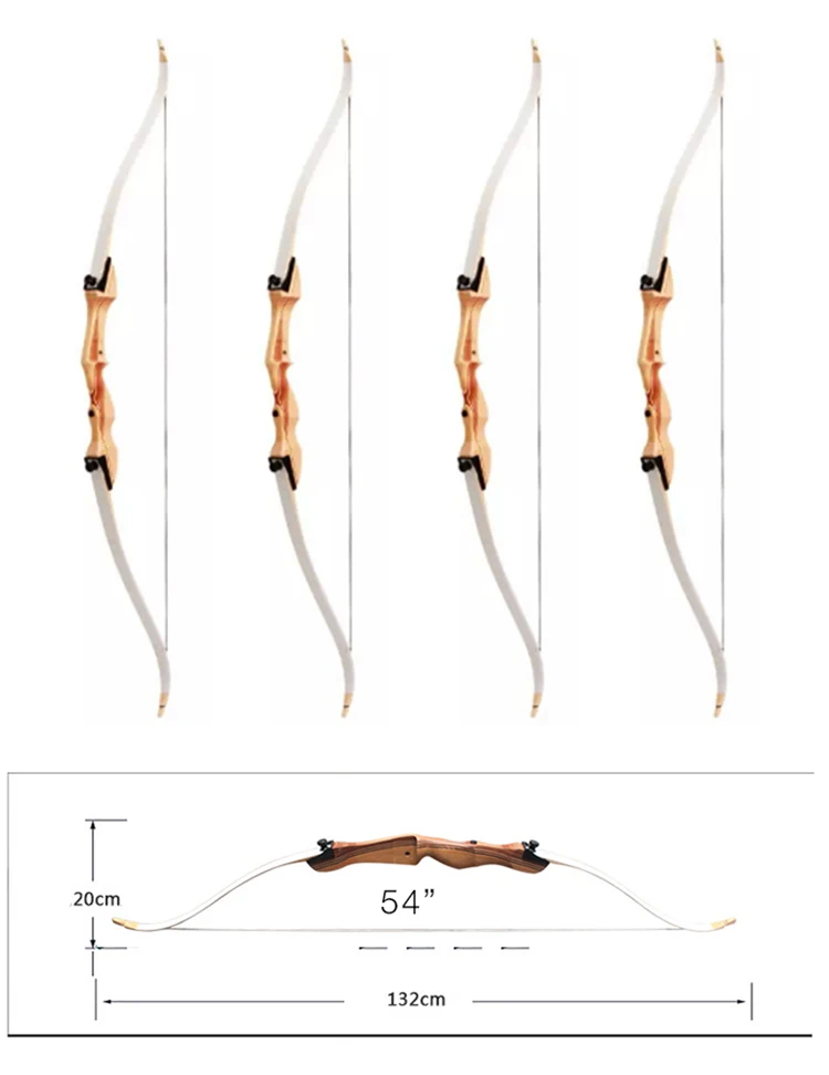 

Recurve Limbs for Beginner CS Tag Game Shooting Set Archery Recurve Bow