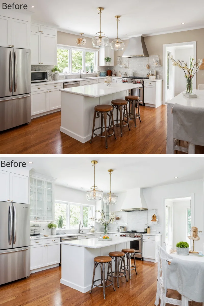 small kitchen renos before and after family friendly makeovers that wow