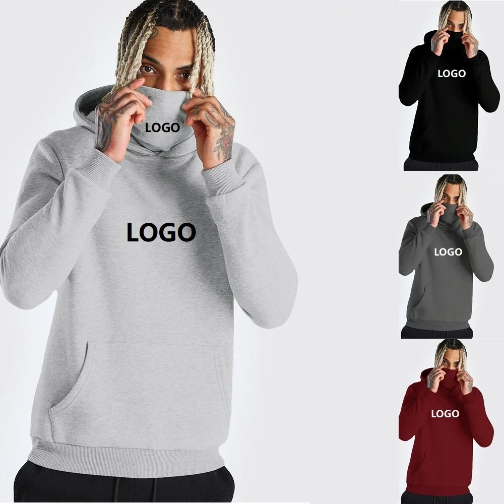 

Vedo Hoodie Dropshipping OEM Embroidery 65% Cotton Streetwear Pullover Facemask Latest Blank Custom Logo Hoody Unisex Hoodie, Picture shows