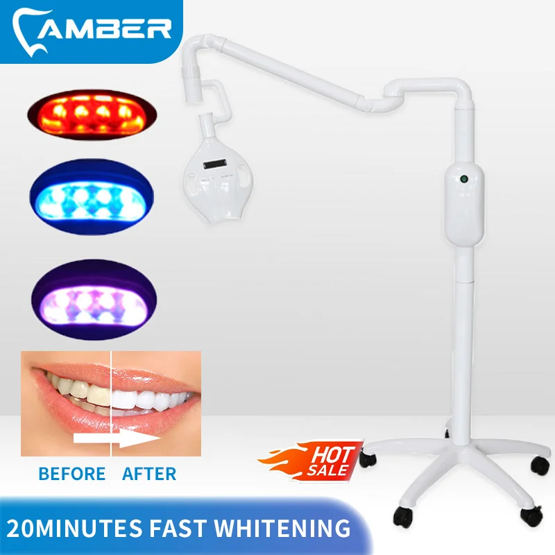 

Hot Selling Three Color Commercial Use Laser Teeth Whitening Machine for Salons