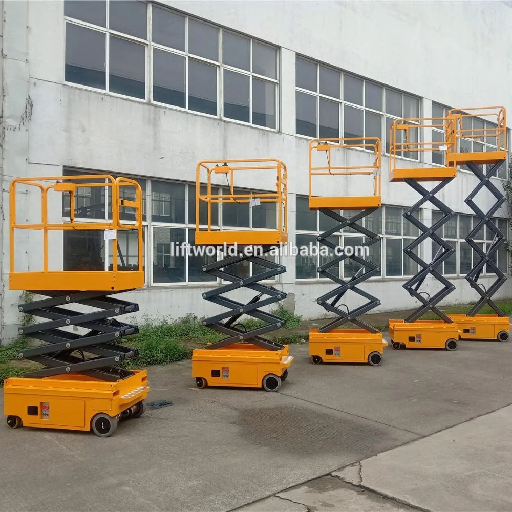 Mini Self Propelled Scissor Lift Platform Hydraulic Elevator Auto Lift
