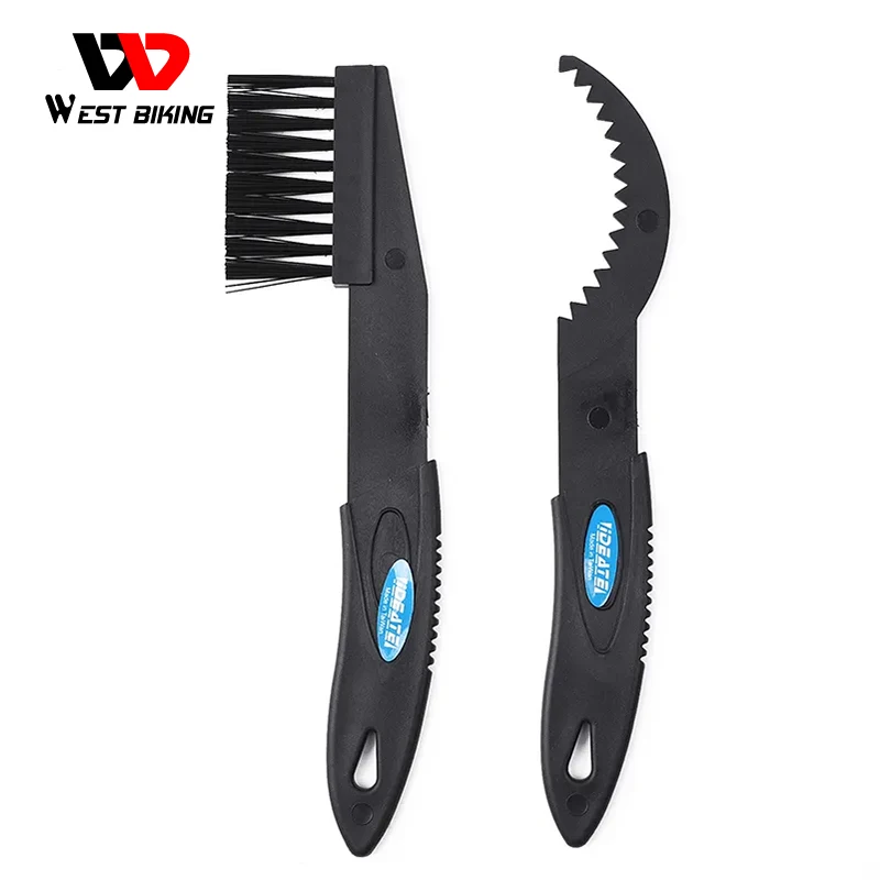 

WEST BIKING Cycling Repair Machine Brushes Wash Tool Set MTB Cleaning Tool Kits Bicycle Chain Cleaner Pair Flywheel Brush