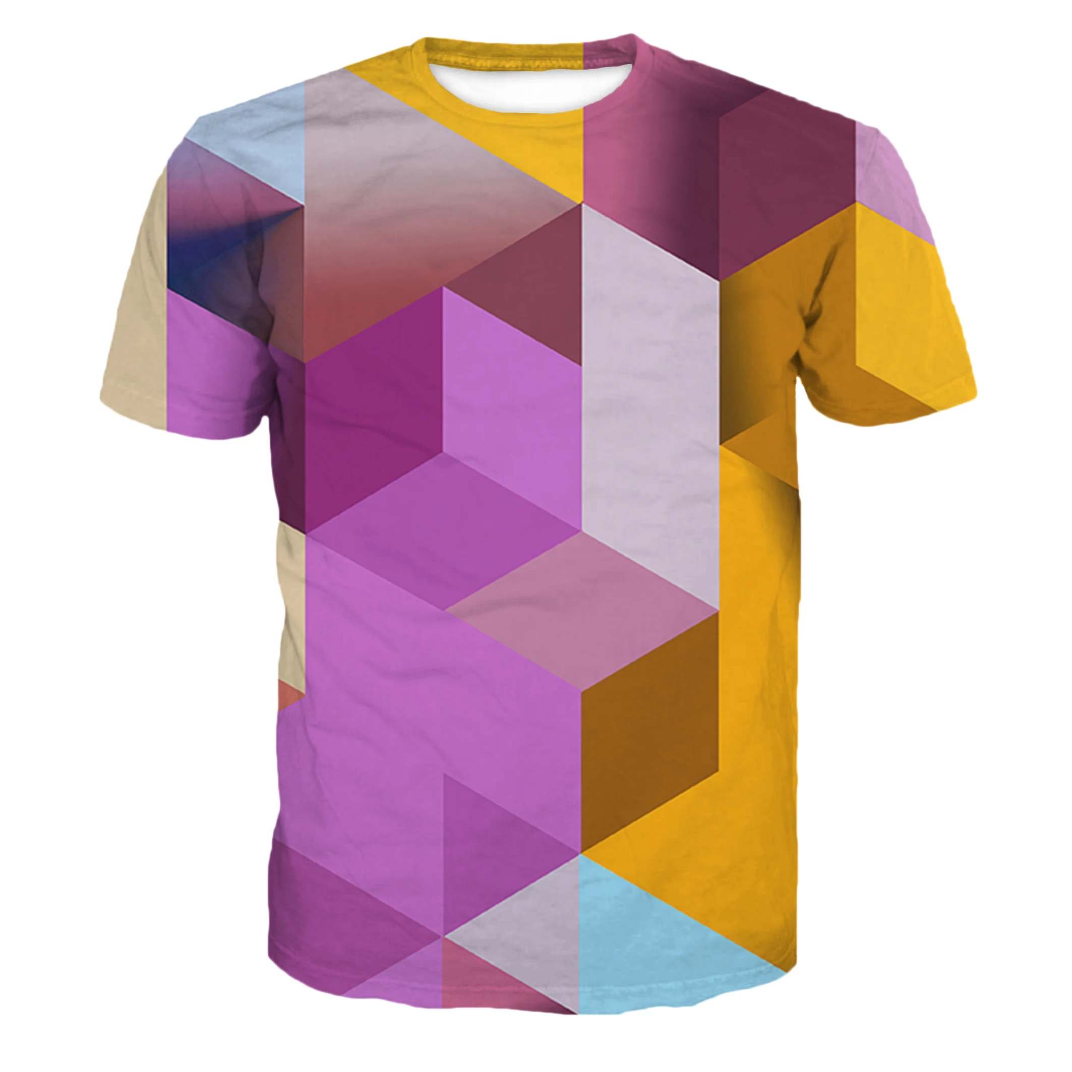 

Custom Unique Design Sublimation T-shirt / Custom Digital 3D Sublimation Printing T-shirt