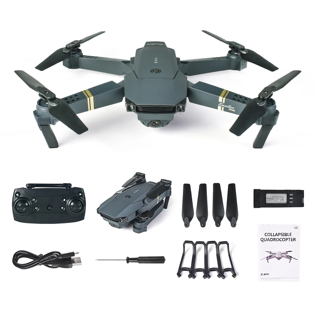 

Dropshipping Drone E58 Quadrotor Foldable Drone Portable Kit 4K HD Aerial Photography RC Drone With Tracking Shooting Shooting