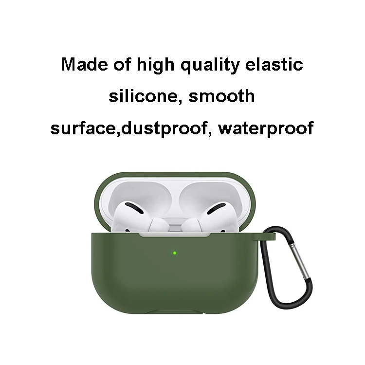 
2020 New custom cute protective designers soft silicone case for airpods pro case 