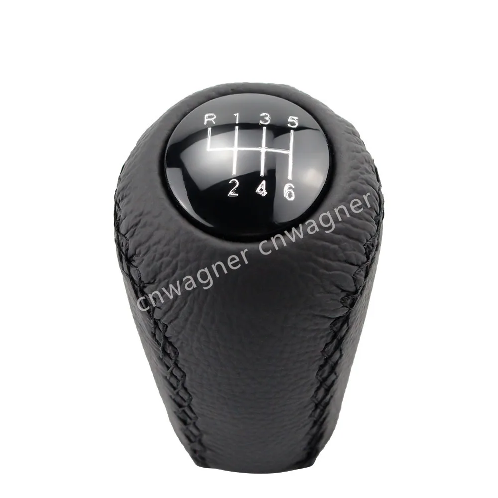 
CNWAGNER Genuine Leather manual shift knobs with button for Mazda  (62324150631)