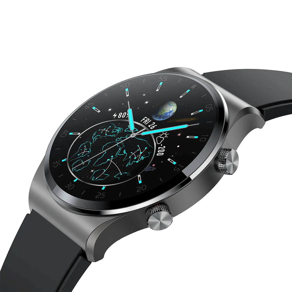 

Popular FIYPO T41 Smart Watch with BT Call Music Player Round smartwatch for man woman