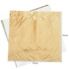 16x16cm 100 Sheets/Pack Decorating Art Crafts Color 2.5 Copper Leaf Sheets Wallpaper