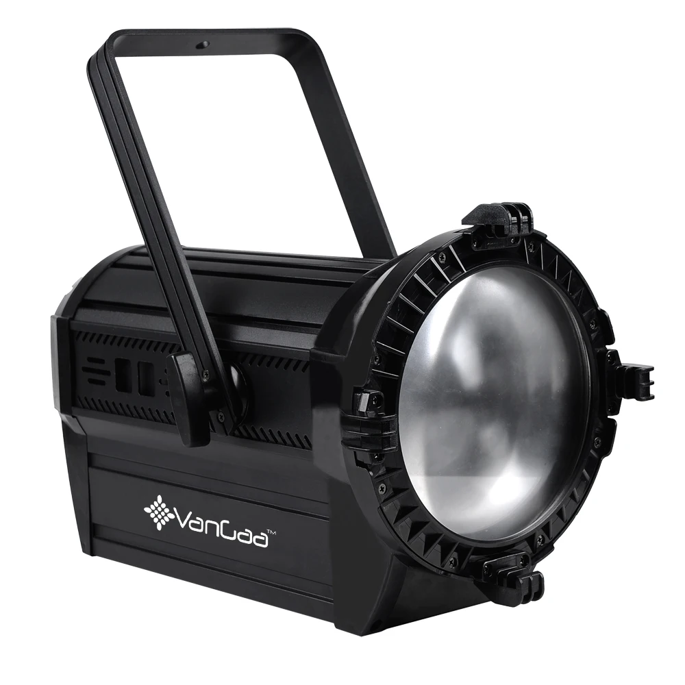 
Motorized low noise 200W COB lamp Cri>95 Video Light LED DMX Zoom Fresnel Continuous TV Film Shooting Studio Photography 