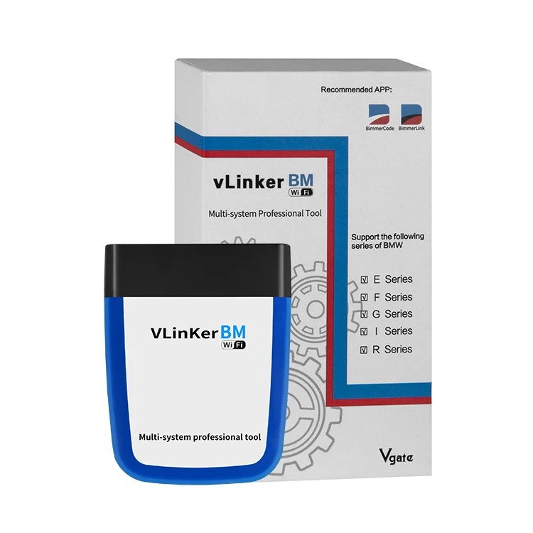 

Vgate vLinker BM ELM327 OBD2 Scanner V2.2 WiFi ELM327 Car Diagnostic Tool For BMW