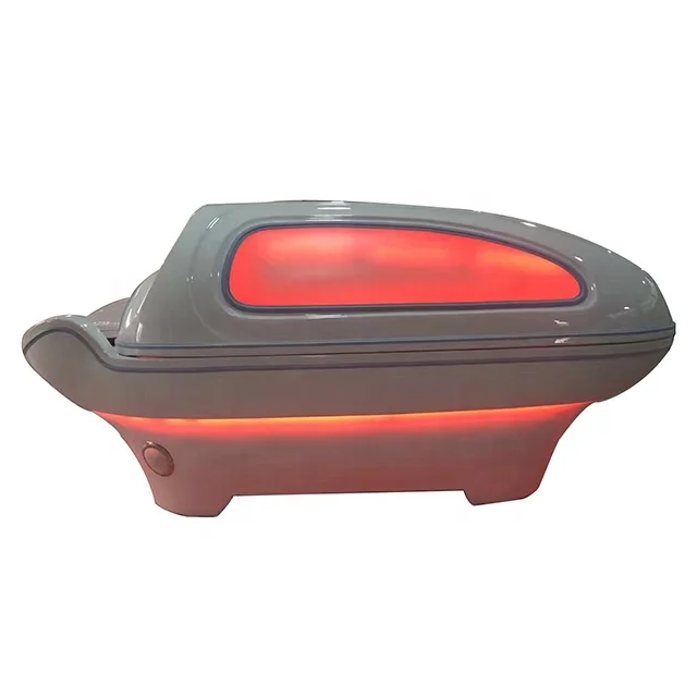 

2021 red hydrotherapy spa capsule luxury dry tank spa capsule float bath room used steam generators wet steam sauna portable