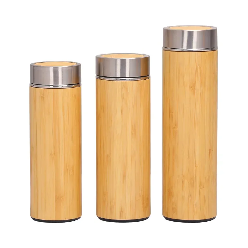 

Classic Stainless vacuum bottle bamboo classic