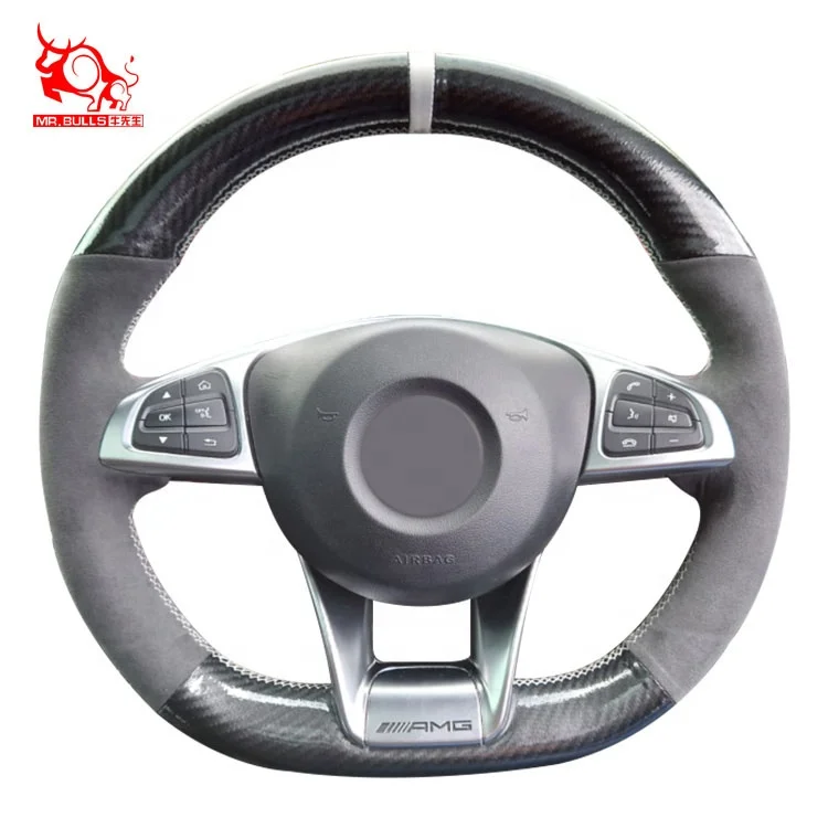 

High quality free shipping hand car steering wheel cover leather for Mercedes-Benz, Customized color