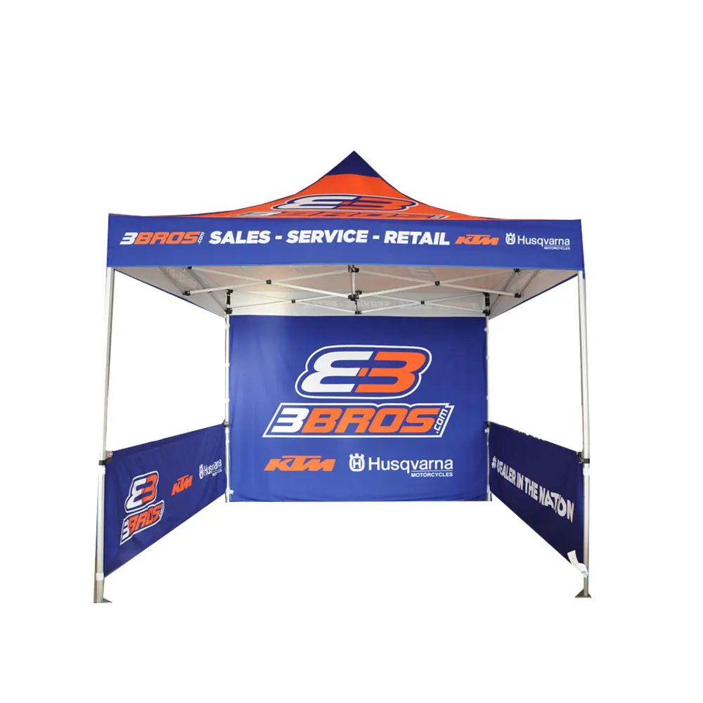 

print logo 3x3m custom printed Waterproof aluminum folding pop up marquee outdoor event canopy trade show tent, Customable