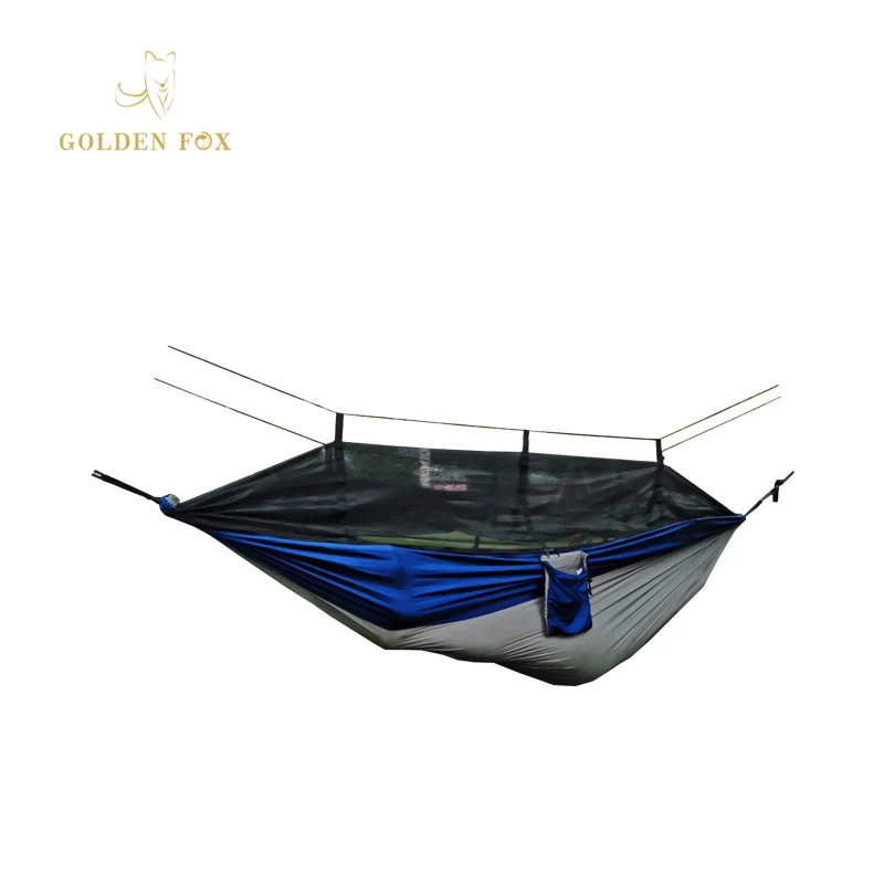 

Outdoor Hiking Camping hanging hammock net Backpacking Travel Lightweight Portable Double mosquito net hammock