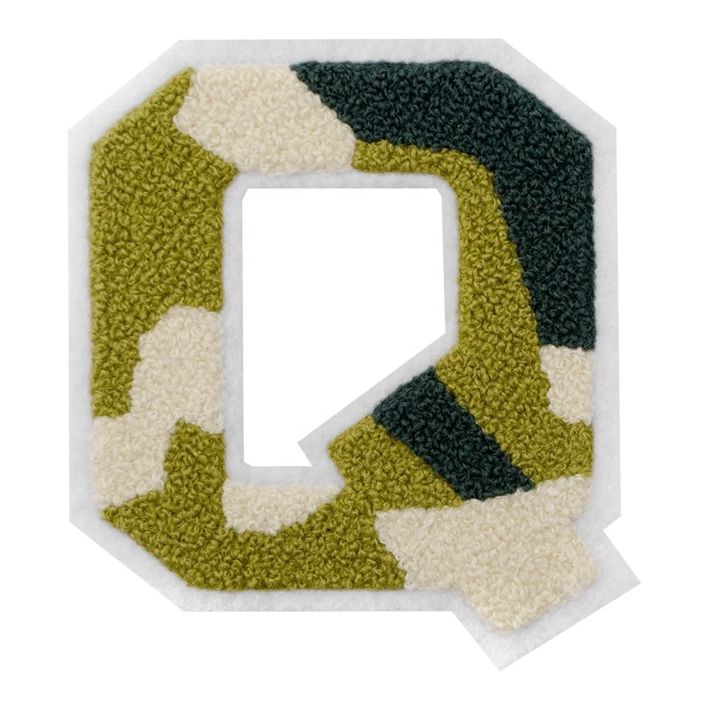 

Factory price chenille patches custom chenille iron on patches chenille embroidery patches